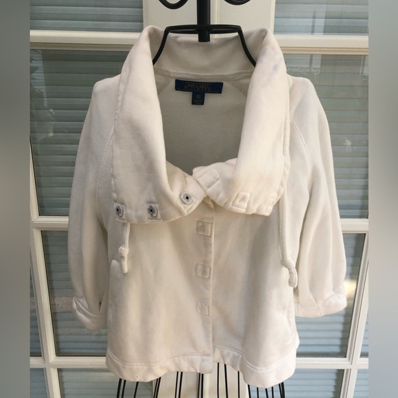 Millard Fillmore Jackets & Blazers - Millard Fillmore Egg Shell White Shawl Collar Jacket.